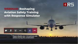 WEBINAR: Reshaping Aviation Safety Training with Response Simulator