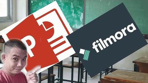 Tutorial How to Create Recorded Lesson Using Powerpoint Presentation and Filmora