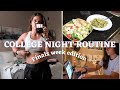 college night routine 2021 *finals week edition*