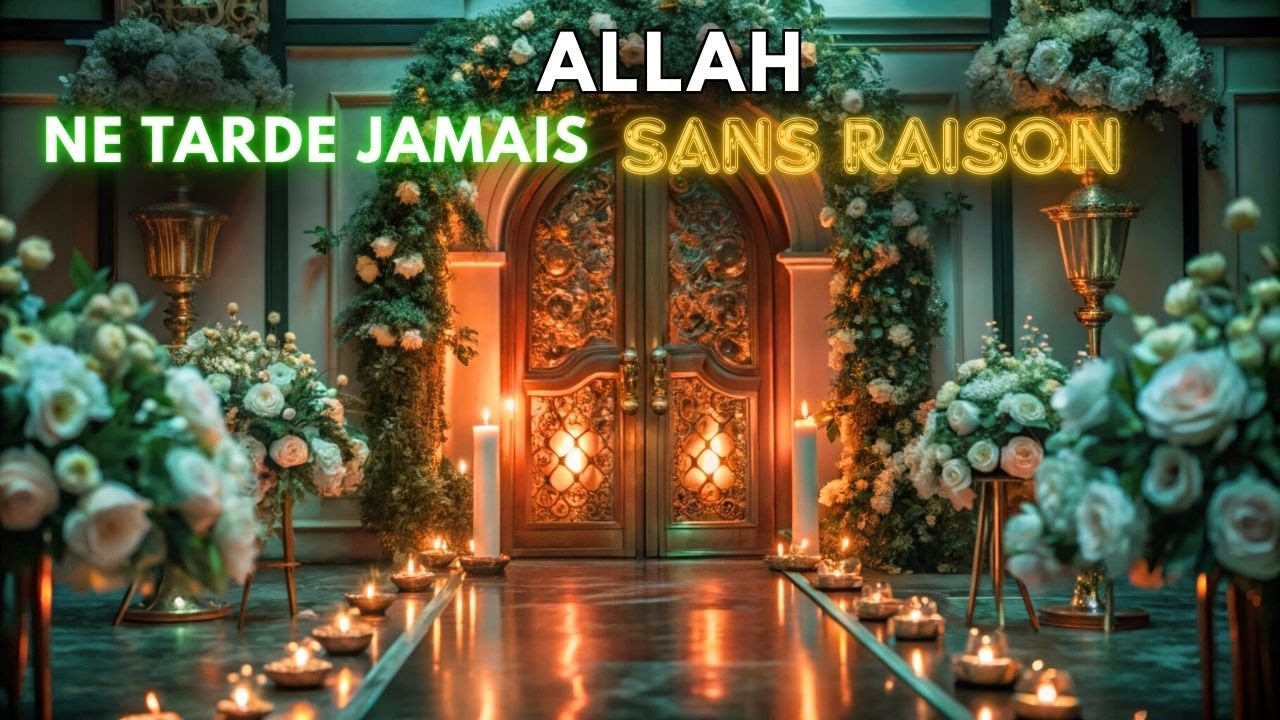 Quelqu’un invoque Allah à ton sujet — Et quand Allah confirme, le mariage suit rapidement