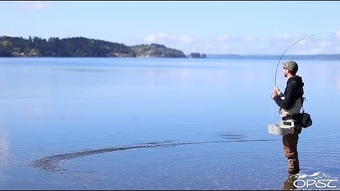 Beach Fly Fishing The Puget Sound w/ Commando Heads - OPST