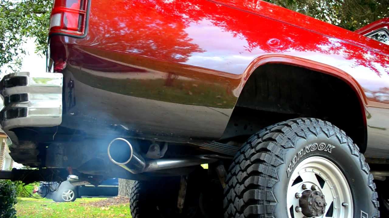 1989 Dodge Ram 250 Straight Pipes - YouTube