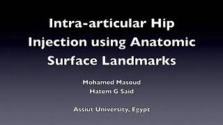 Intra-Articular Hip Injection Using Anatomic Surface Landmarks screenshot 4