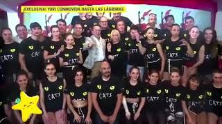 YURI EN CATS EL MUSICAL - INICIA ENSAYOS HASTA LAS LÁGRIMAS