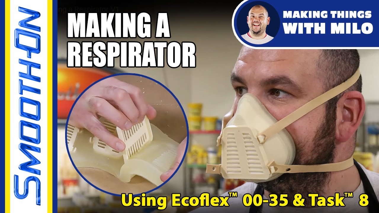 How To Make A Diy Respirator Using Ecoflex 00 35 Silicone And Task 8 Urethane Resin Youtube How To Make A Diy Respirator Using Ecoflex 00 35 Silicone And Task 8 Urethane Resin Youtube