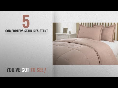 top-10-comforters-stain-resistant-[2018]:-stayclean-water-&-stain-resistant-comforter-mini-set,