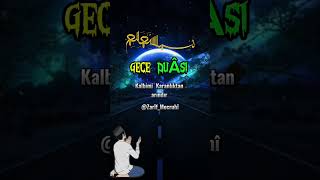 Gecenin Duâsı Senin İçin Amin Yazmayı Unutma Resimi