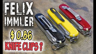 Cheap China Pocket Clips for Swiss Army Knives  is that a good idea?