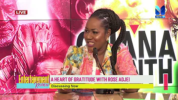 Discussing A HEART OF GRATITUDE with ROSE ADJEI, Gospel Musician | #EntertainmentReview
