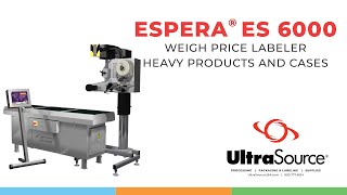 UltraSource Espera Weigh Price Labeling ES 6002 - Cases of Cheese