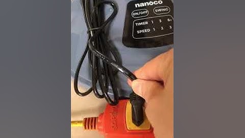 Review Quạt lửng remote Nanoco NLF1624RC lh 0904749558