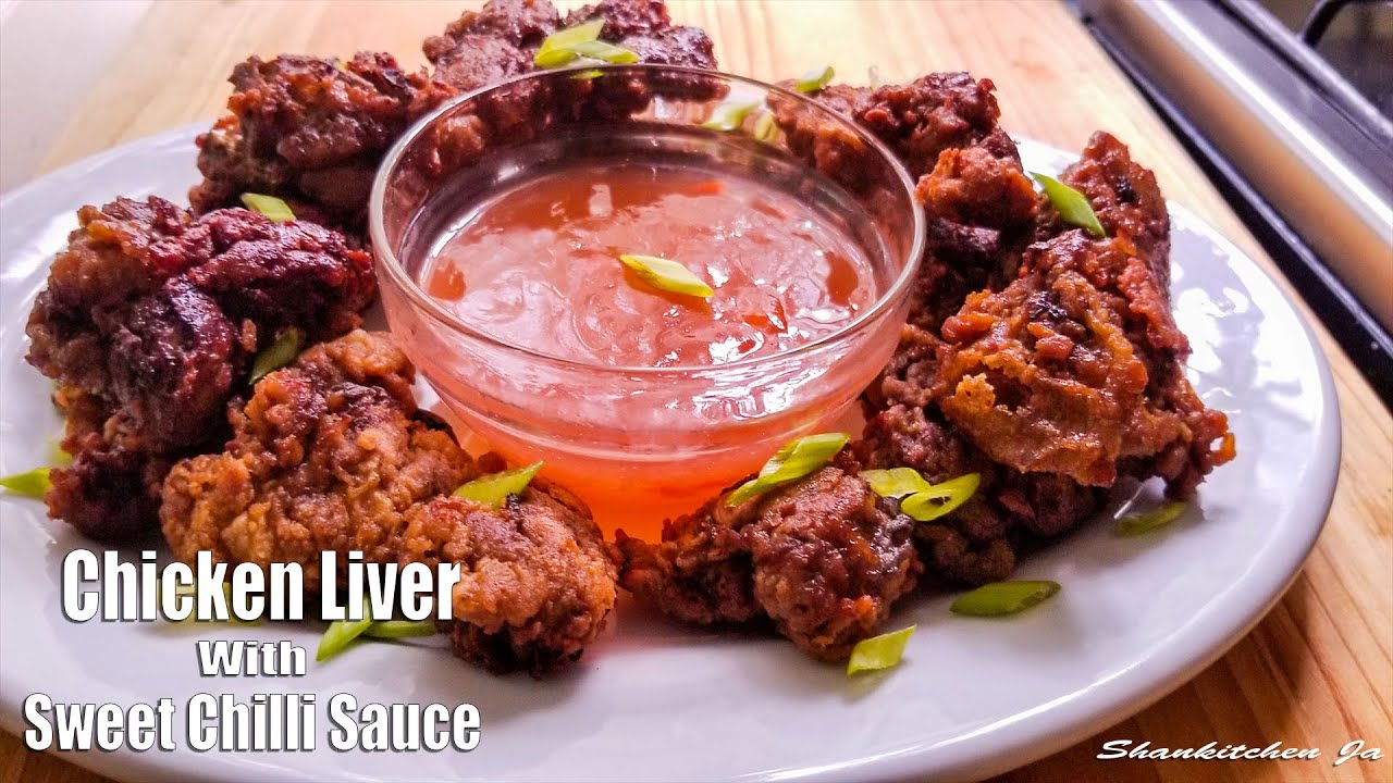 How To Make Chicken Livers With Sweet Chilli Sauce YouTube