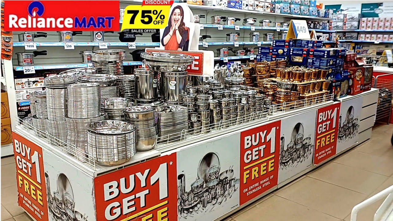 🔥D MART RELIANCE /Cheapest price Clearance sale!! Under ₹78/offers upto 85% off kitchen steel house