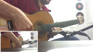 Video thumbnail of "Kaderimin Oyunu Gitar Cover"