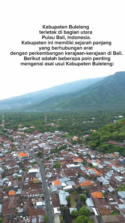 kabupaten buleleng Bali #buleleng #bali #asalusul #cerita #history