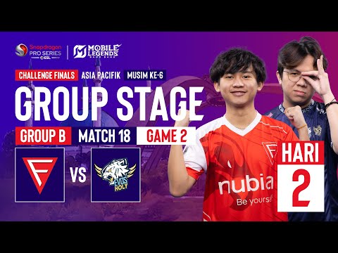 FCON VS EVHL | SPS Mobile Challenge Finals | MLBB | S6 Hari 2 | MATCH 18 GAME 2