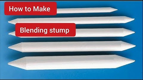 How to Make Blending stump