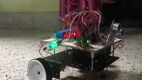 Object Avoidance self driving Robot