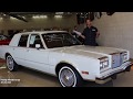 '85 Chrysler 5th Ave for sale with test drive, driving sounds, and walk through video