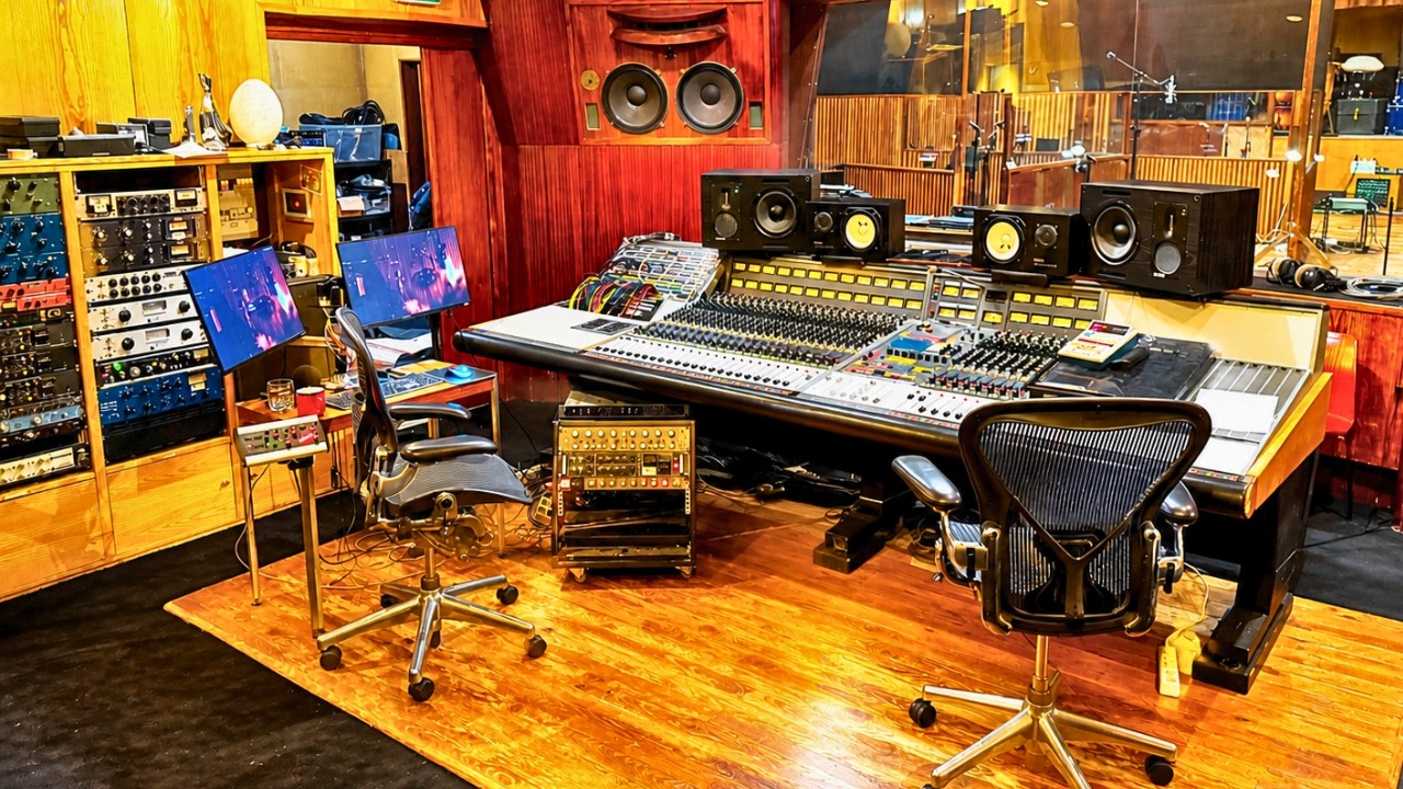 Inside the Studio where Lenny Kravitz & Madonna Recorded - YouTube