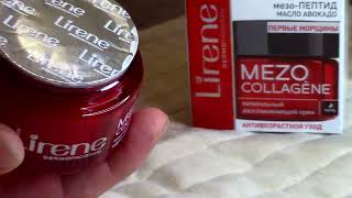 Lirene Mezo collagène Face cream 40+ night Nourishing anti-wrinkle Крем для лица 40+ ночной - Видео от Dmitry Petrenko