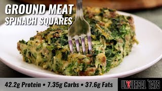 Ever get tired of the same ol' bodybuilding meals? i'm sure you do.
latest "universal eats" can help out your rut with ground meat spinach
squ...