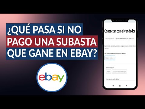 ¿Qué pasa si no pago el artículo de una subasta que gane en EBAY? ¿Cómo puedo cancelarla?