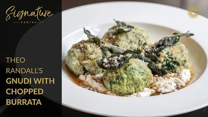 Theo Randall's Gnudi with Chopped Burrata