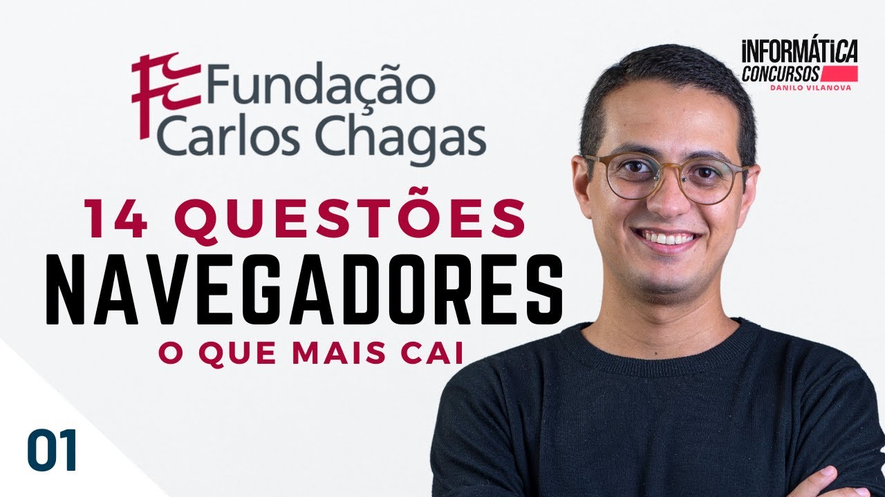 Questões Navegadores | Banca FCC | Informática para concursos com professor Danilo Vilanova #opior