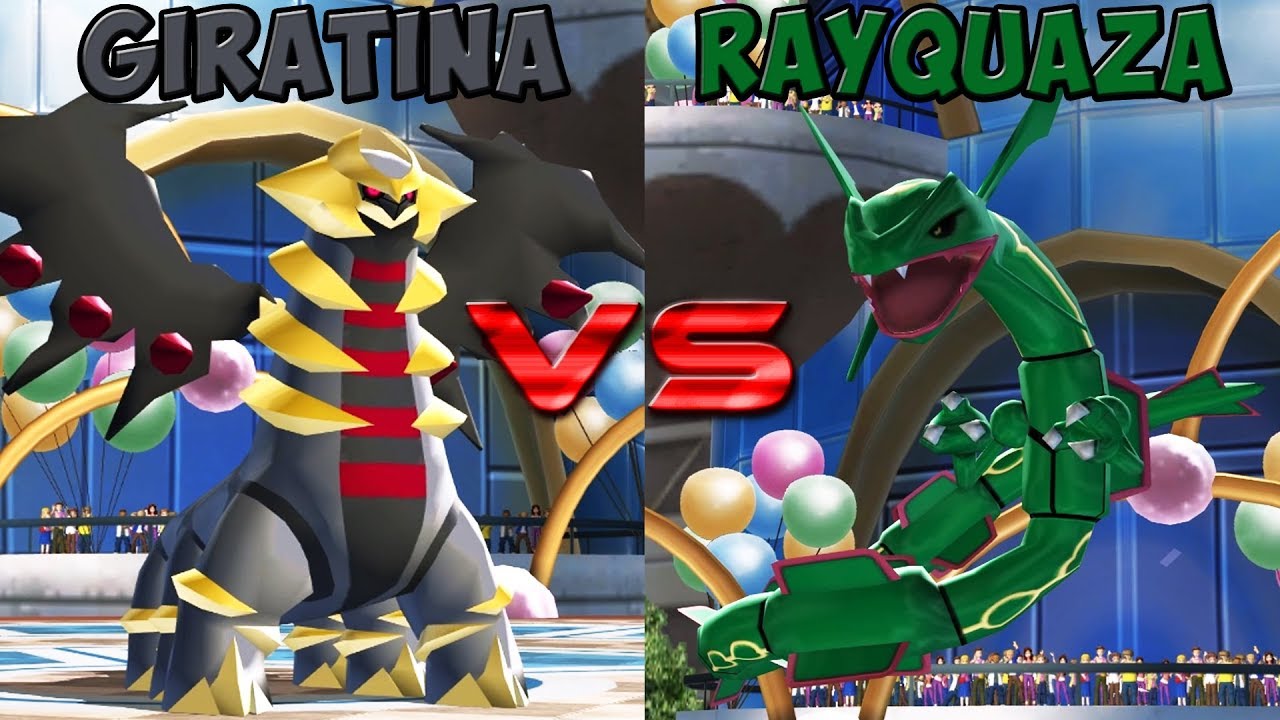 How is Rayquaza stronger than Giratina? - Quora