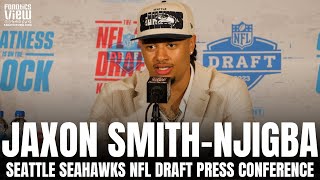 Jaxon Smith-Njigba Reacts to Being Drafted by Seattle Seahawks in NFL Draft &amp; Ohio State Career