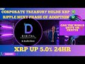 XRP- New Corporate Treasury Holds XRP - Can The World Unite On Crypto? - XRP Up 5.0% 24Hr