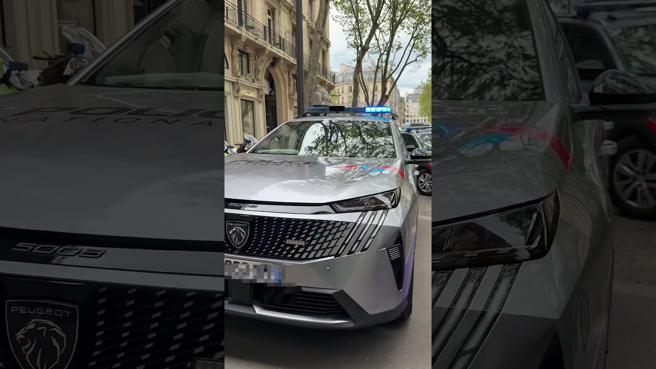 Le nouveau 5008 de la POLICE NATIONALE 🤩 #parisinterceptor #police #policenationale