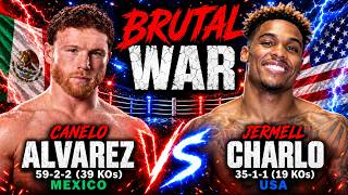 BRUTAL WAR That Shocked The World | Canelo Alvarez vs Jermell Charlo