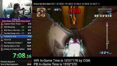 F-Zero GX Story Mode Speedrun (Very Hard) - 14
