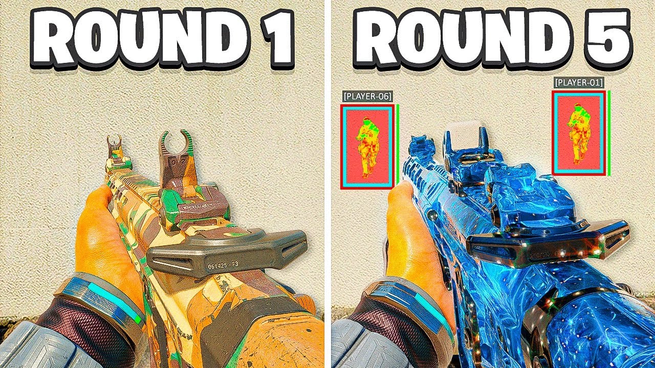 1 Top 250 Vs 4 Diamond, But He Gets BUFFED Every Round!