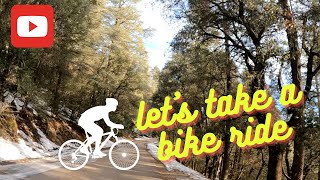 Winter Wonderland: Biking on Snowy Roads in Ifrane - رحلة بالدراجة الهوائية نواحي افران