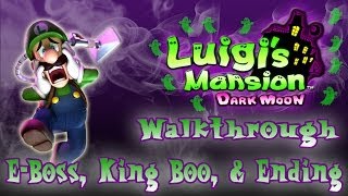 Download Lagu Luigi's Mansion: Dark Moon Walkthrough (E-Boss, King Boo Fight, \u0026 Ending *3 Star Rank*) MP3
