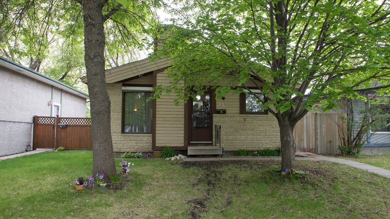 House for Sale 23 Pirson Cres Winnipeg MB YouTube