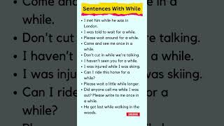 Celebrity Sentence With While. #shorts #englishspeaking Net Worth