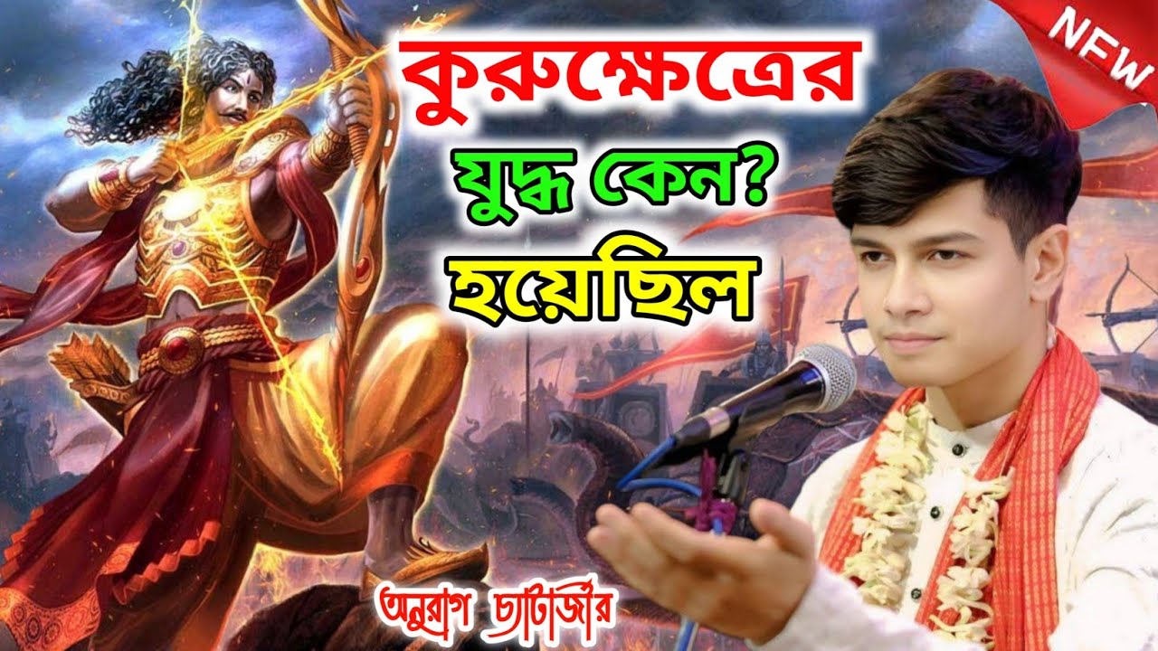 কুরুক্ষেত্রের যুদ্ধ কেন হয়েছিল? | অনুরাগ চ্যাটার্জীর কীর্তন! Anurag Chatterjee Kirtan 2026