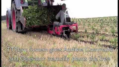 TTplant Basic GPS RTK Automatic Mechanical Tree Planting System.m4v