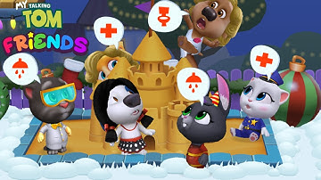 My Talking Tom Friends NEW UPDATE - Episode 12 (IOS,Android) Gameplay Walkthrough (Outfit7) HD