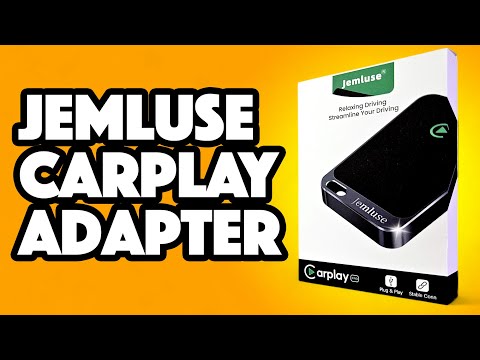 Jemluse Wireless CarPlay Adapter — video thumbnail