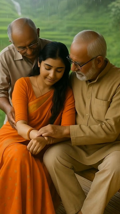 part 5 Dingin kelelahan habis main hujan-hujanan #hujan #beautiful #susrahujan #nature #GadisDesa#ai