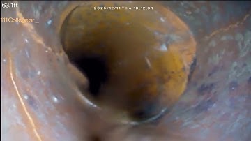 111 College 12-11-25 Broken Section of Pipe