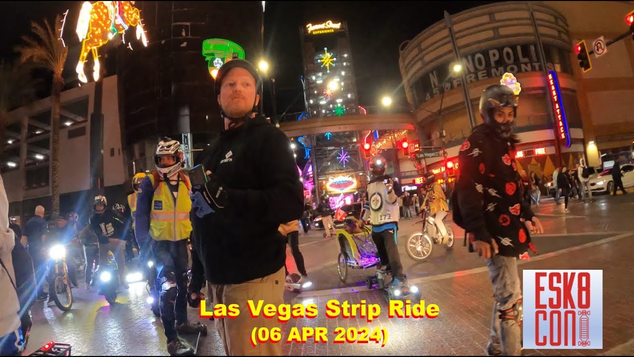 ESK8CON - Las Vegas Strip Group Ride 2024