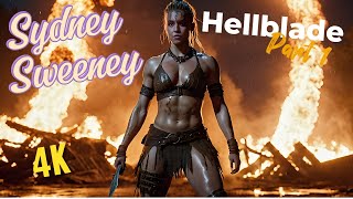 KI - AI generated Sydney Sweeney as Senua in Hellblade Part 1