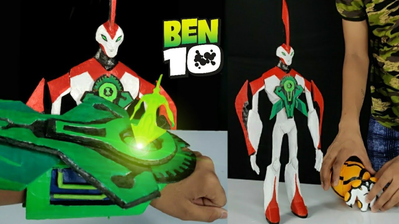 Compilation of 3 Different Ben 10 Aliens you can make at Home 