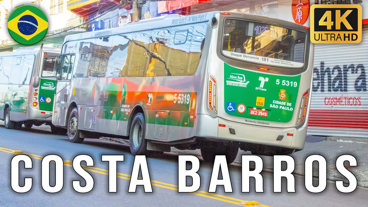 Rua Costa Barros - Movimentação de Ônibus #912